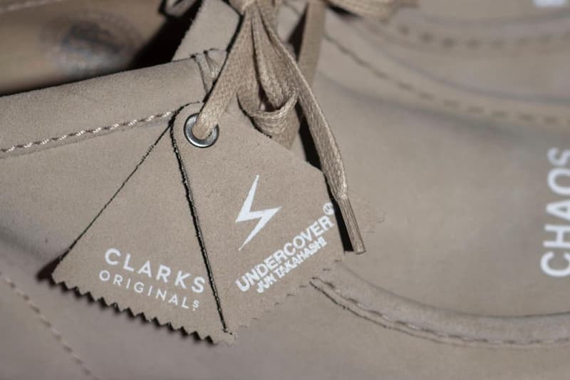 UNDERCOVER x Clarks Originals Wallabee 聯乘鞋款正式登場