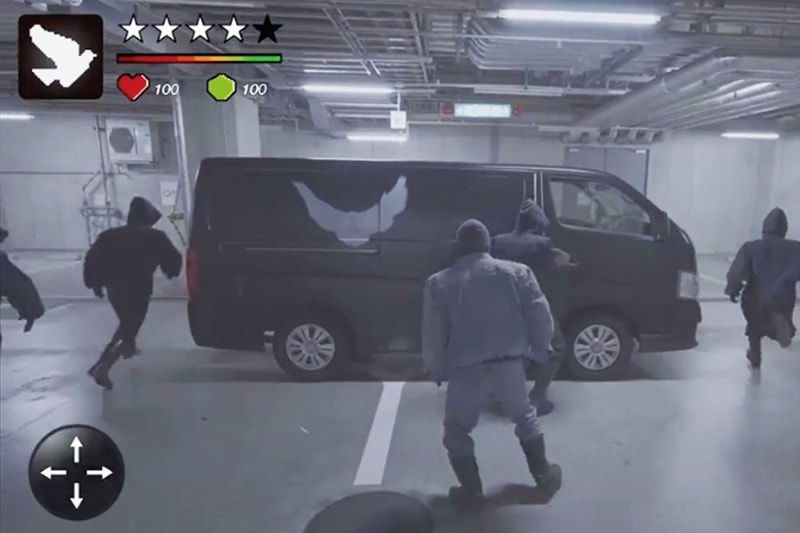 YZY GAP ENGINEERED BY BALENCIAGA 率先揭示《GTA》遊戲風格形象大片