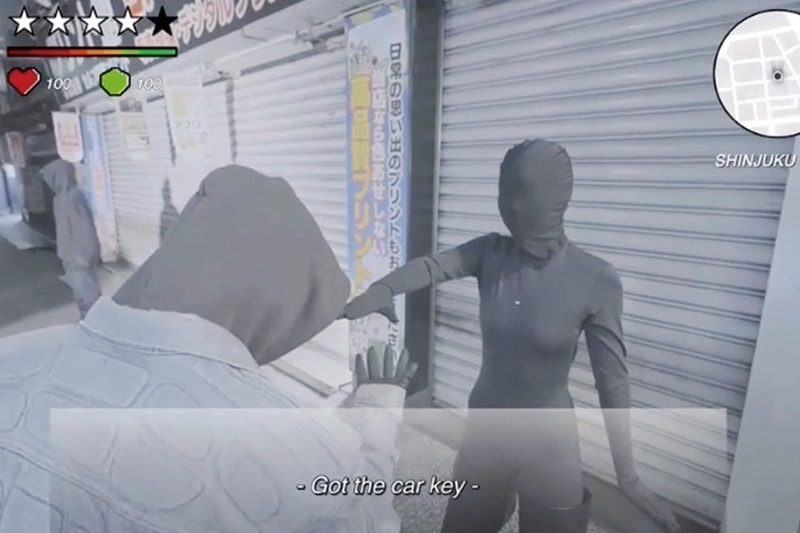 YZY GAP ENGINEERED BY BALENCIAGA 率先揭示《GTA》遊戲風格形象大片