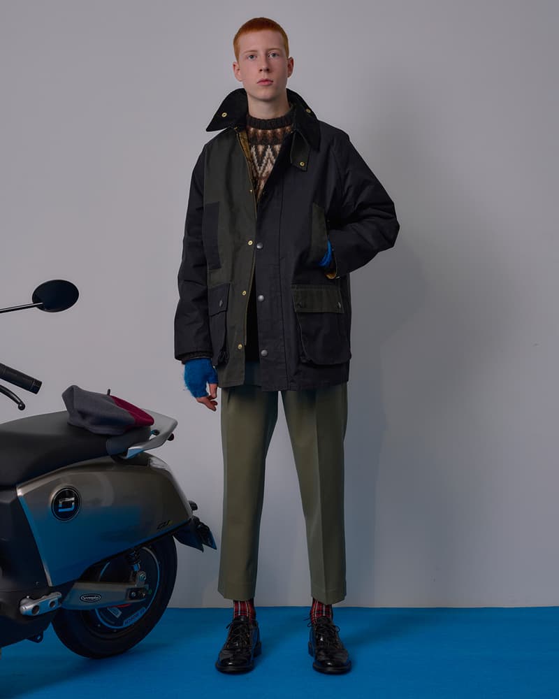 MARKAWARE & EDIFICE 別注版 Barbour 外套系列