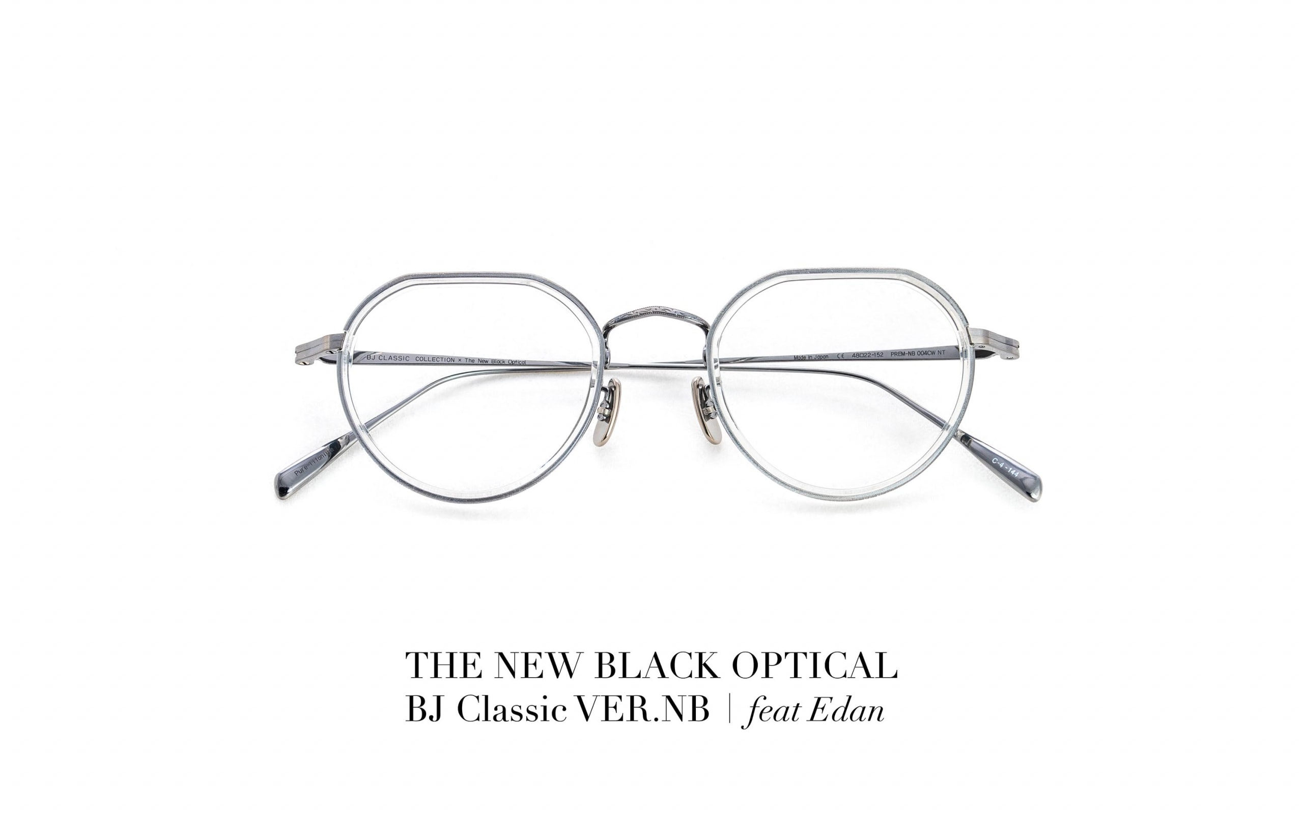 The New Black Optical、Edan 呂爵安合作推出日本手造眼鏡企劃