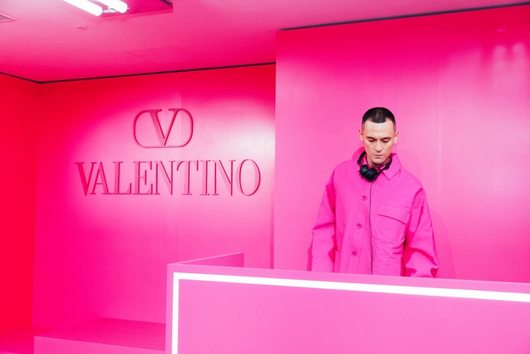 Hypebeast 走進 VALENTINO PINK PP 2022 秋冬系列發佈活動現場