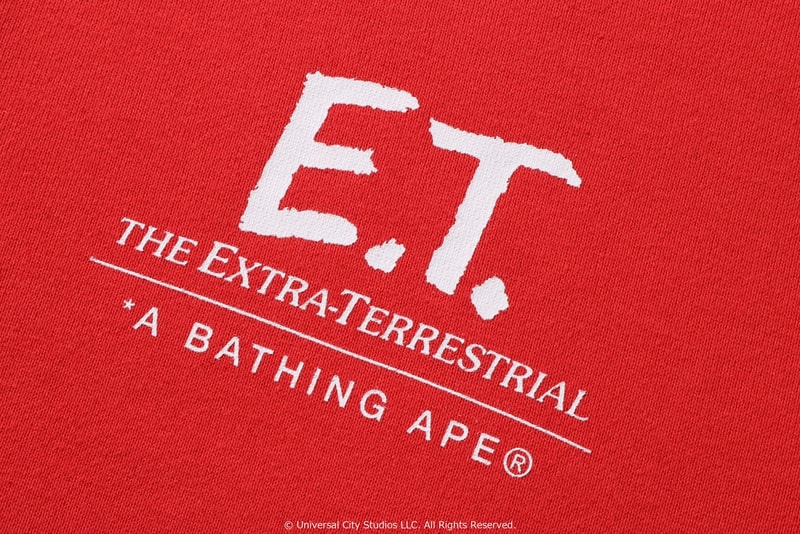 A BATHING APE® ×《E.T.》最新聯名系列即將登場