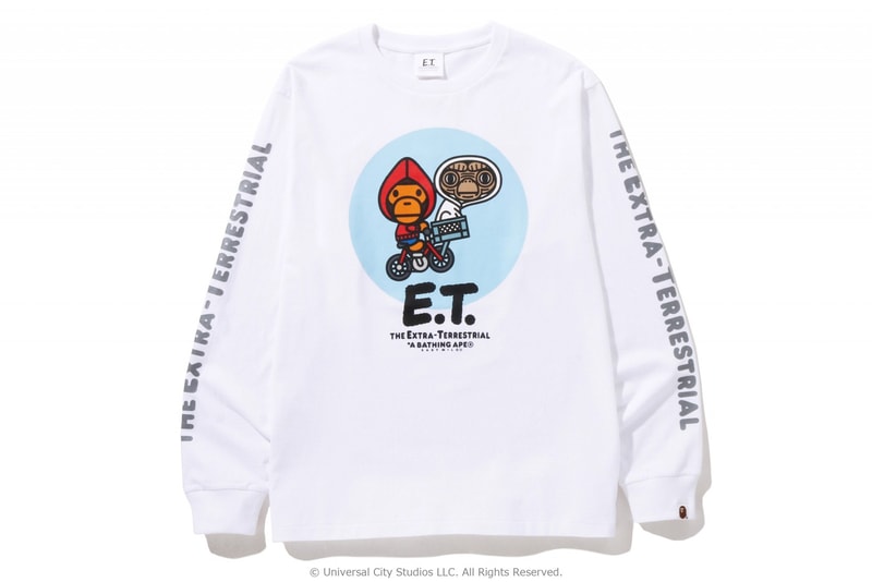 A BATHING APE® ×《E.T.》最新聯名系列即將登場