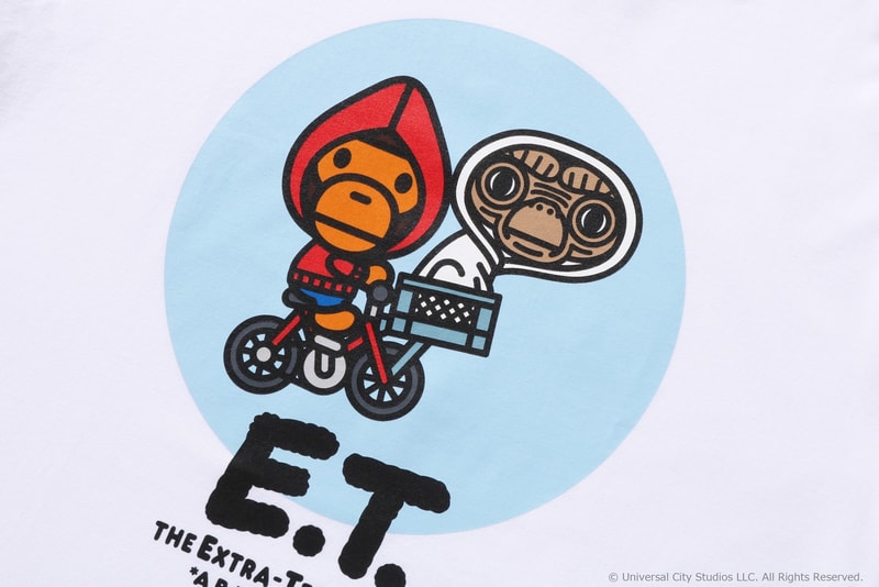 A BATHING APE® ×《E.T.》最新聯名系列即將登場