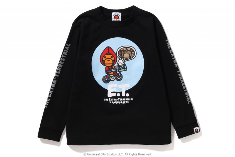 A BATHING APE® ×《E.T.》最新聯名系列即將登場