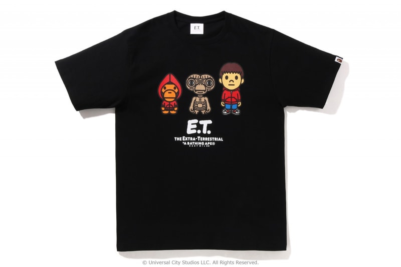 A BATHING APE® ×《E.T.》最新聯名系列即將登場