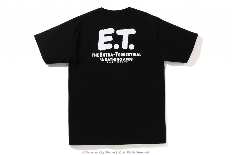 A BATHING APE® ×《E.T.》最新聯名系列即將登場