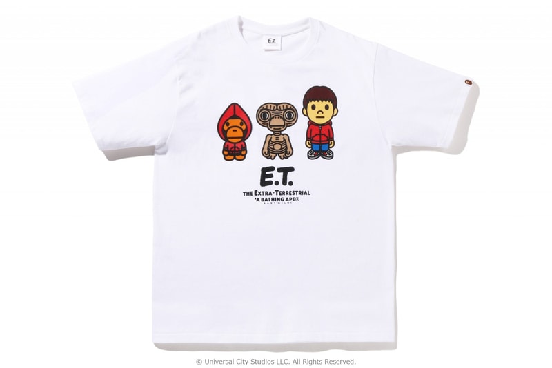 A BATHING APE® ×《E.T.》最新聯名系列即將登場