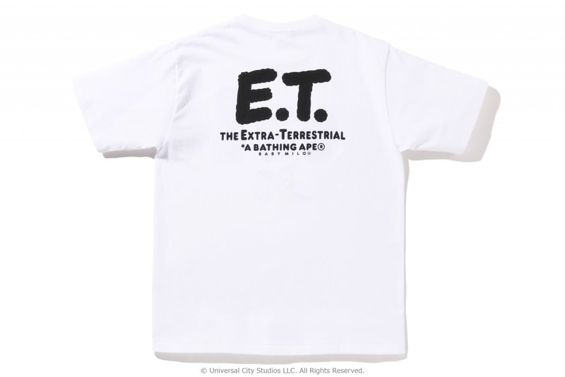 A BATHING APE® ×《E.T.》最新聯名系列即將登場