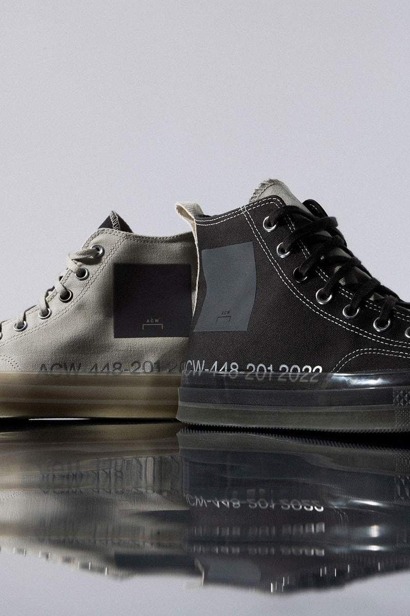 獨家近賞 A-COLD-WALL* x Converse Chuck 70 Hi 最新聯名鞋款