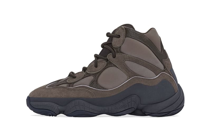 adidas YEEZY 500 High 最新配色「Taupe Black」官方圖輯、發售情報公開