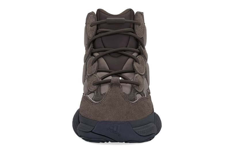 adidas YEEZY 500 High 最新配色「Taupe Black」官方圖輯、發售情報公開