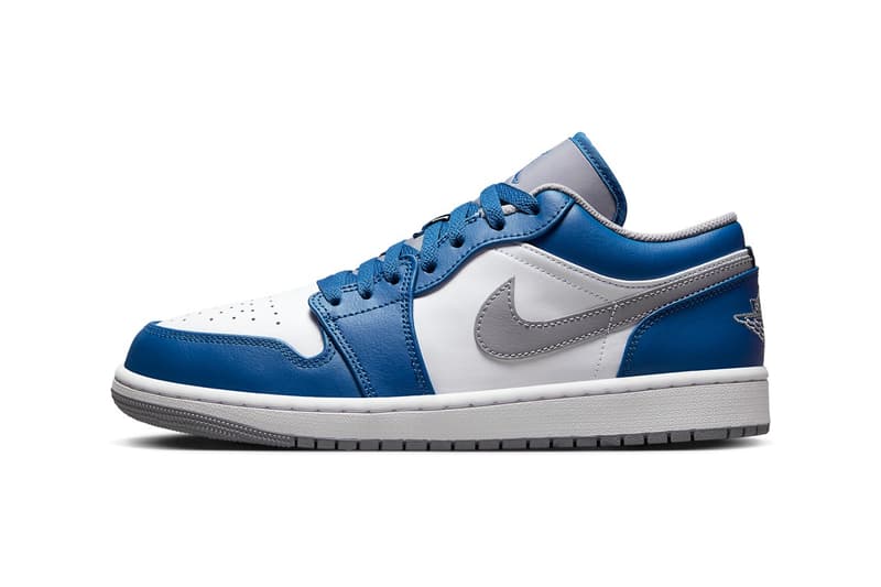 Air Jordan 1 Low 最新配色「True Blue」率先曝光