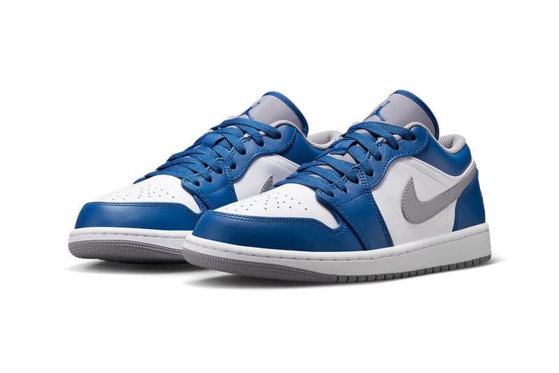 Air Jordan 1 Low 最新配色「True Blue」率先曝光