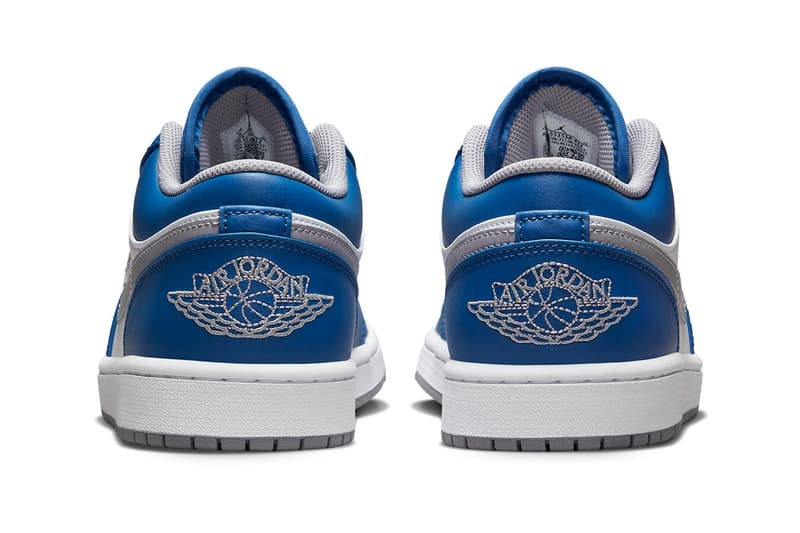 Air Jordan 1 Low 最新配色「True Blue」率先曝光