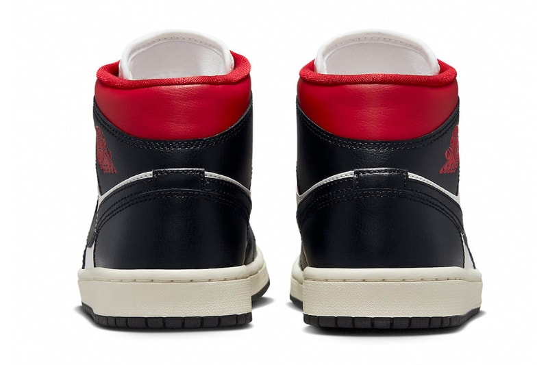 Air Jordan 1 Mid 最新配色「Gym Red」率先曝光