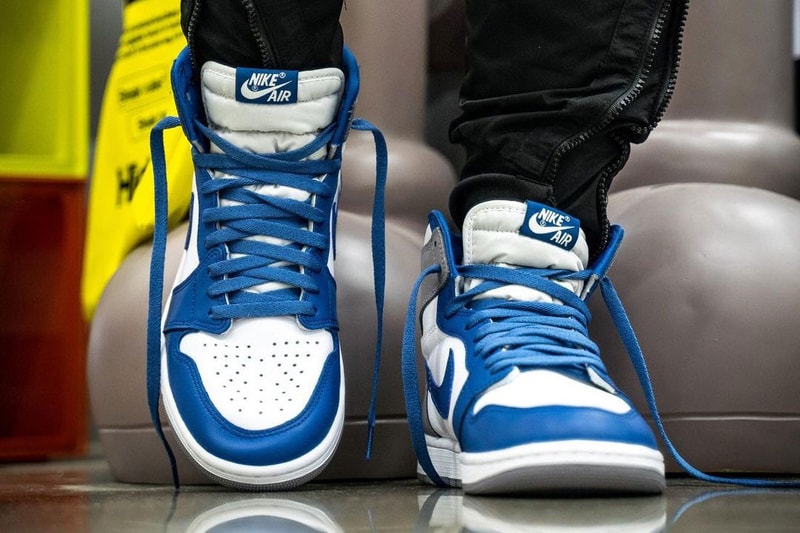 率先上腳 Air Jordan 1 最新配色「True Blue」
