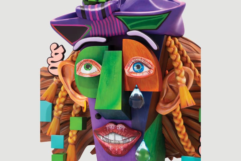 AllRightsReserved 攜手當代藝術家 Allison Zuckerman 打造銅像《Monolithic Beauty》