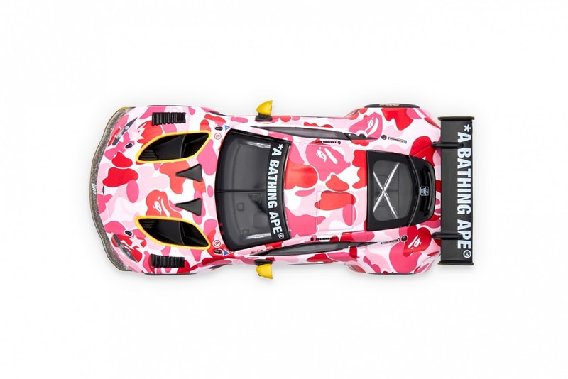 BAPE® x ASTON MARTIN GT3 聯名模型車即將登場