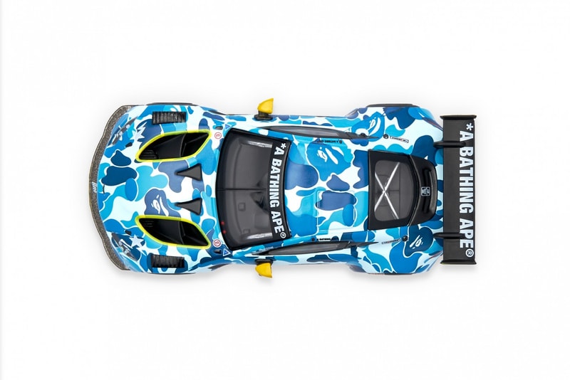 BAPE® x ASTON MARTIN GT3 聯名模型車即將登場