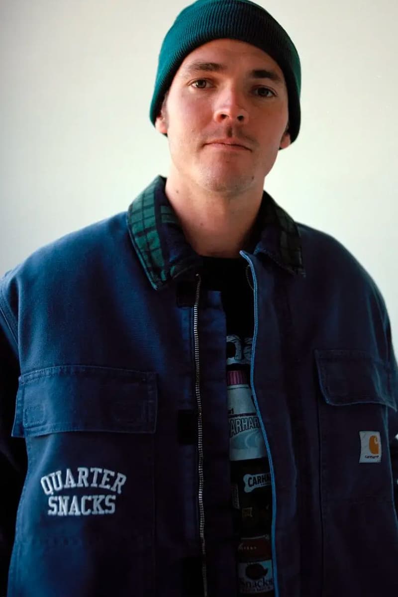 Carhartt WIP 攜手紐約滑板誌品牌 Quartersnacks 推出聯名系列