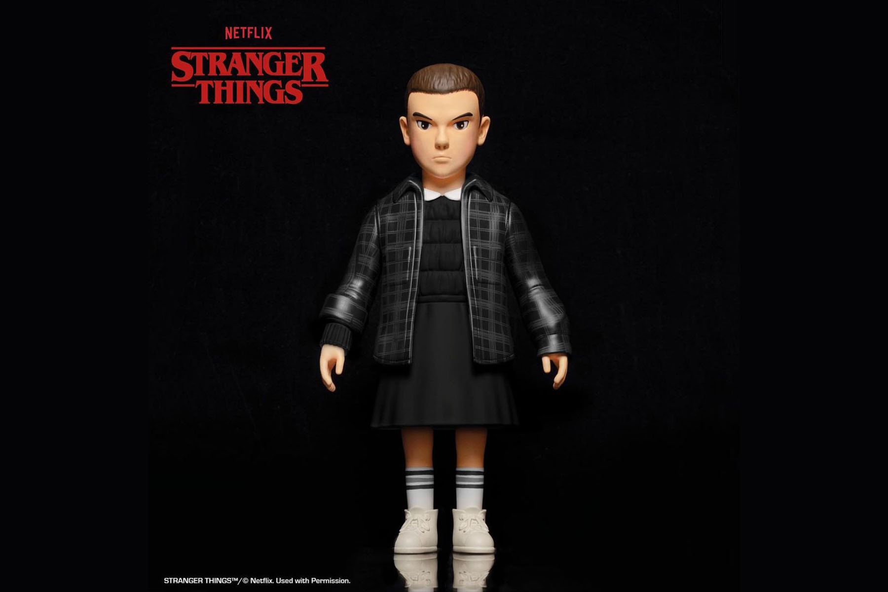 FUTURA x《怪奇物語 Stranger Things》「Eleven」聯乘搪膠公仔正式登場