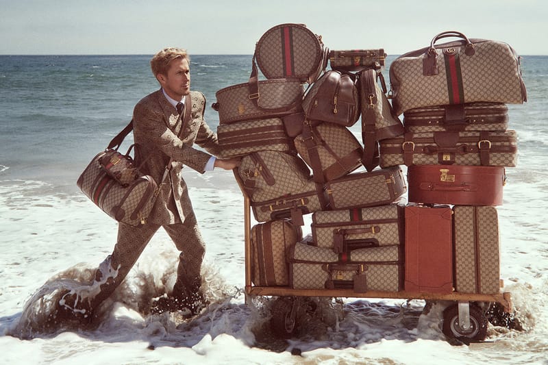 Gucci 攜手 Ryan Gosling 演繹 Gucci Valigeria 最新形象大片