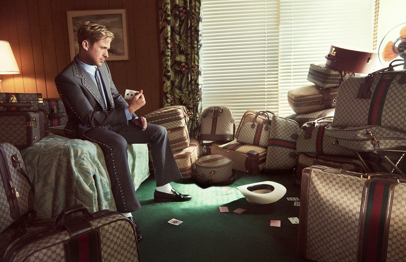 Gucci 攜手 Ryan Gosling 演繹 Gucci Valigeria 最新形象大片