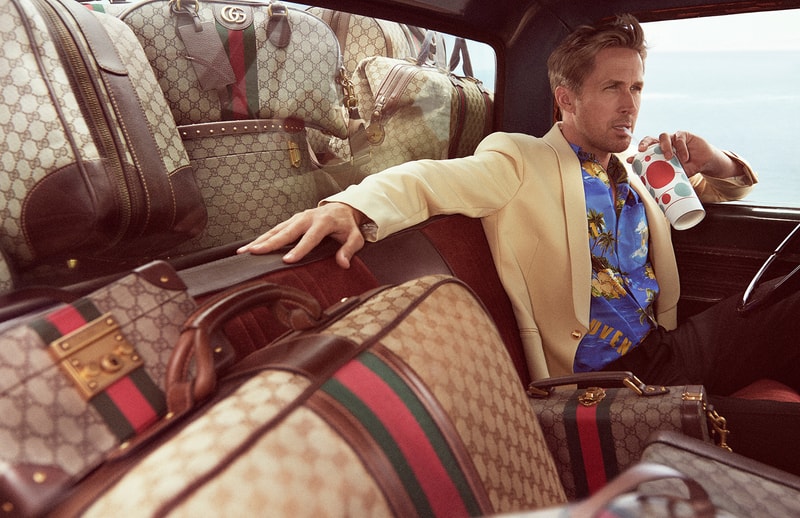 Gucci 攜手 Ryan Gosling 演繹 Gucci Valigeria 最新形象大片