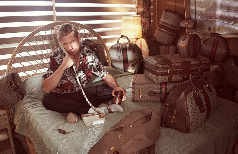 Gucci 攜手 Ryan Gosling 演繹 Gucci Valigeria 最新形象大片