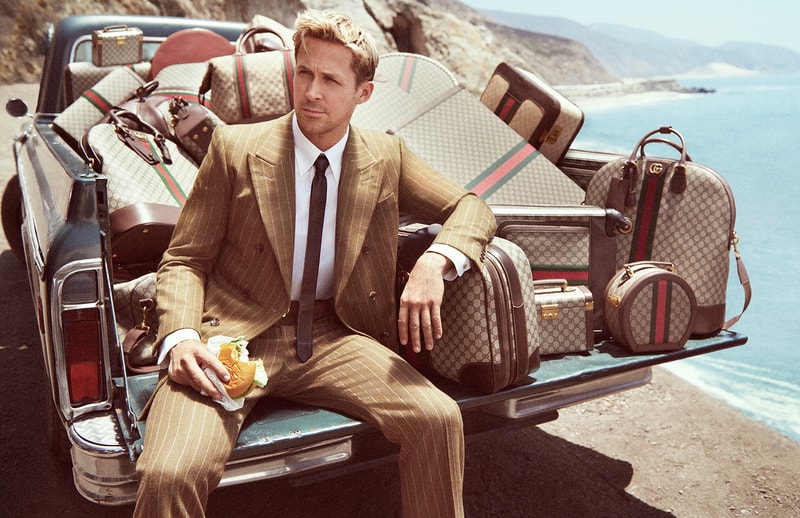 Gucci 攜手 Ryan Gosling 演繹 Gucci Valigeria 最新形象大片