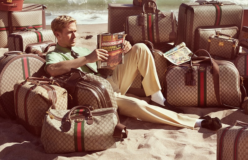 Gucci 攜手 Ryan Gosling 演繹 Gucci Valigeria 最新形象大片