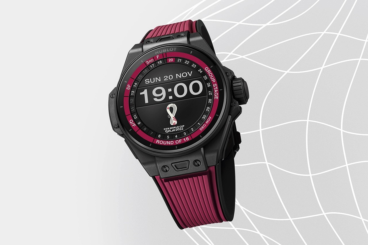 Hublot 推出全新 2022 世界盃足球賽特別版 Big Bang e 智能錶款
