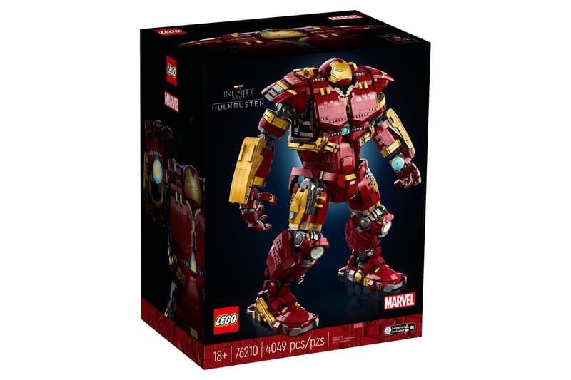 LEGO 正式發佈全新 Marvel「Hulkbuster」積木模型