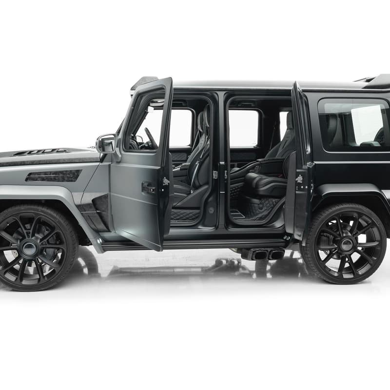 Mansory 打造 900 匹馬力 Mercedes-AMG G63 黑灰漸層樣式改裝車型