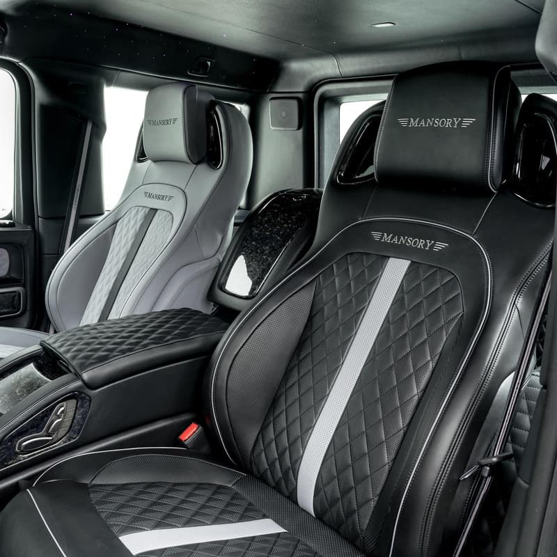 Mansory 打造 900 匹馬力 Mercedes-AMG G63 黑灰漸層樣式改裝車型