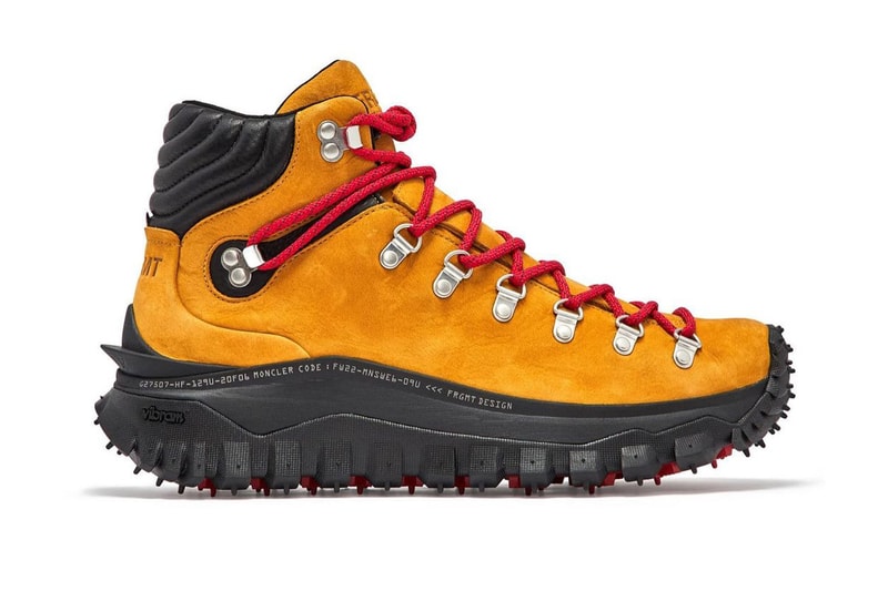 fragment design x Moncler TrailGrip GTX High 聯乘登山靴正式發佈