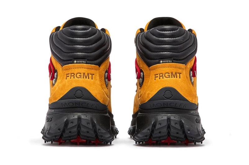 fragment design x Moncler TrailGrip GTX High 聯乘登山靴正式發佈