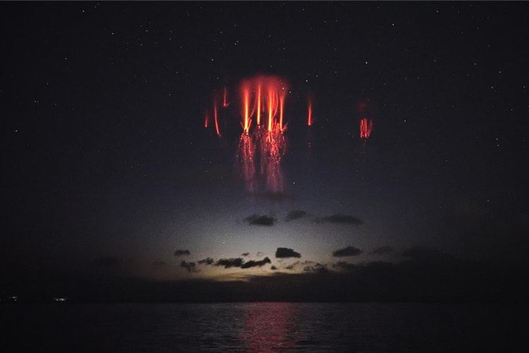 NASA 公開極度罕見天文景象「紅色精靈 Red Sprite」珍貴拍攝