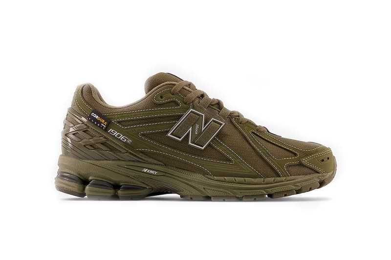 New Balance 1906R 全新 CORDURA® 面料「Olive」配色正式亮相