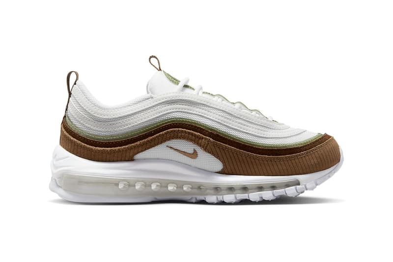 率先近賞 Nike Air Max 97 融入「燈芯絨面料」最新鞋款