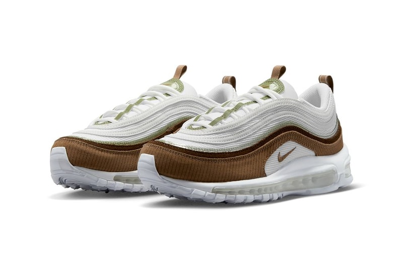 率先近賞 Nike Air Max 97 融入「燈芯絨面料」最新鞋款