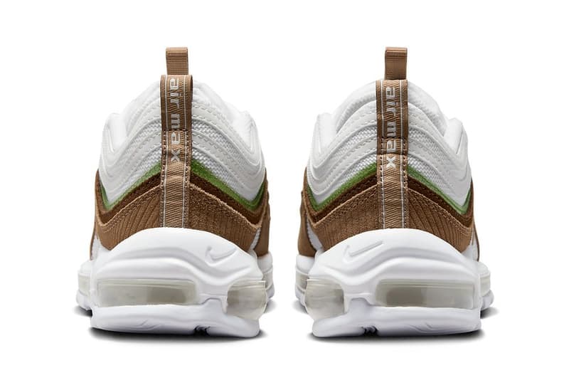 率先近賞 Nike Air Max 97 融入「燈芯絨面料」最新鞋款