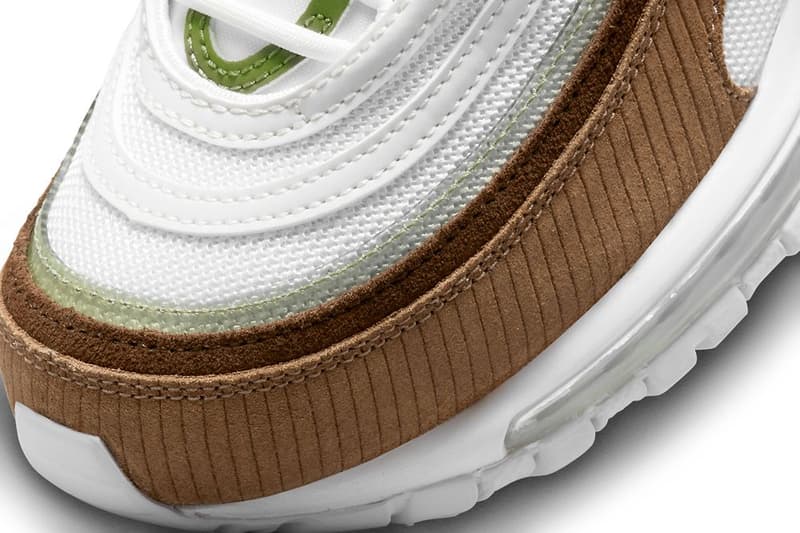率先近賞 Nike Air Max 97 融入「燈芯絨面料」最新鞋款
