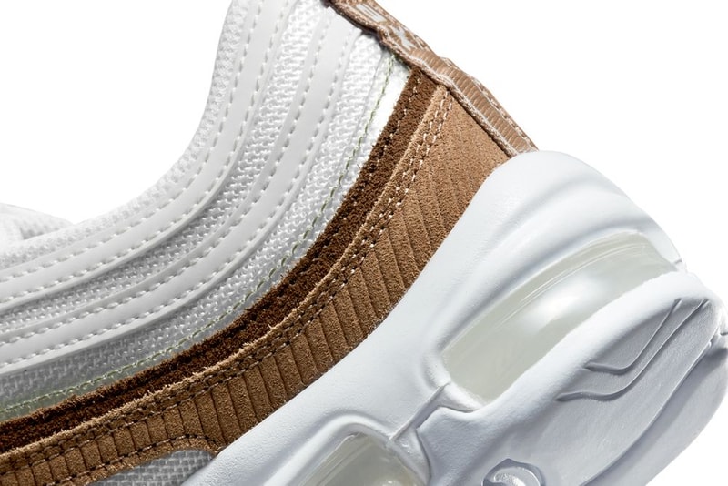率先近賞 Nike Air Max 97 融入「燈芯絨面料」最新鞋款
