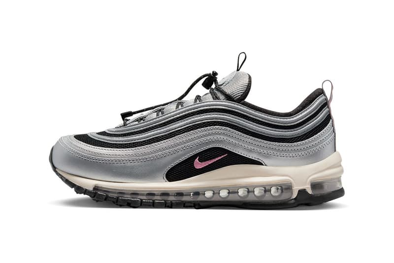 率先近賞 Nike Air Max 97 Toggle 最新配色「銀灰/粉」