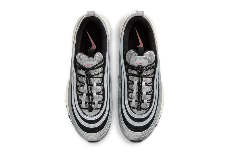 率先近賞 Nike Air Max 97 Toggle 最新配色「銀灰/粉」