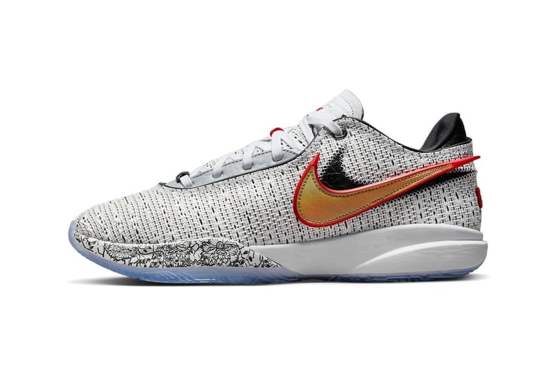 Nike LeBron 20 最新配色「The Debut」官方圖輯、發售情報公佈