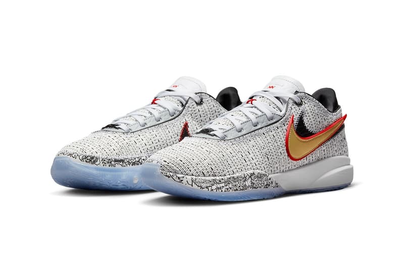 Nike LeBron 20 最新配色「The Debut」官方圖輯、發售情報公佈